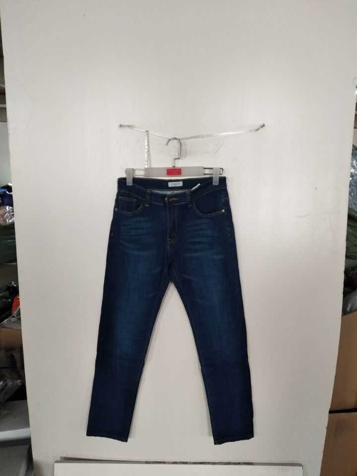 W052118312天涯黑豹男商务牛仔中裤MD