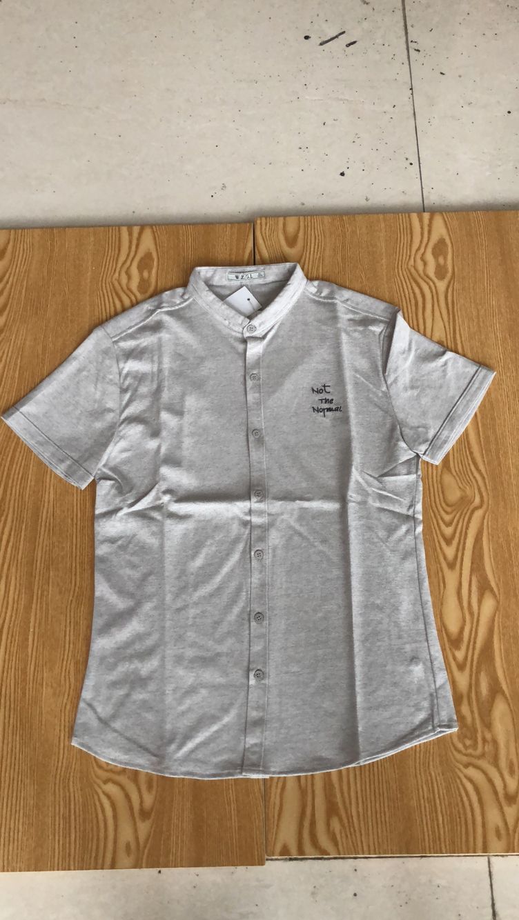W03915016优经典男靓仔短袖衬衫MD