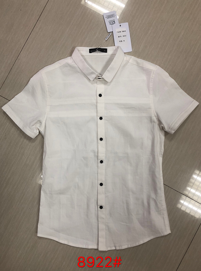 W08018922爱非龙男靓仔短袖衬衫MD