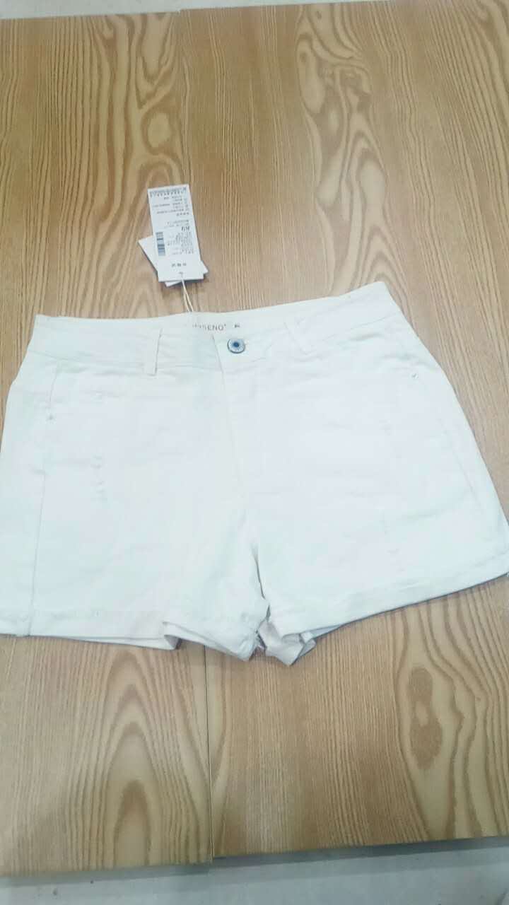 W5206009博越女牛仔三分裤MD