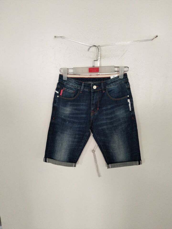 W05005009野蛮魔男牛仔中裤HH