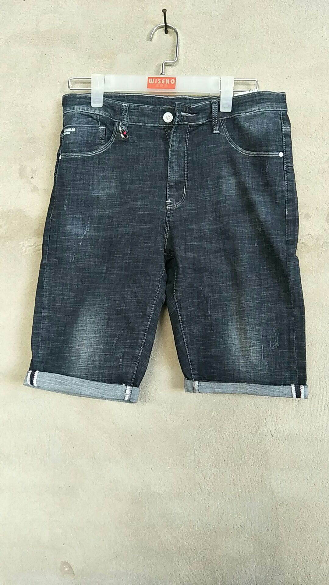 W3125W03古泉曦男牛仔中裤MD