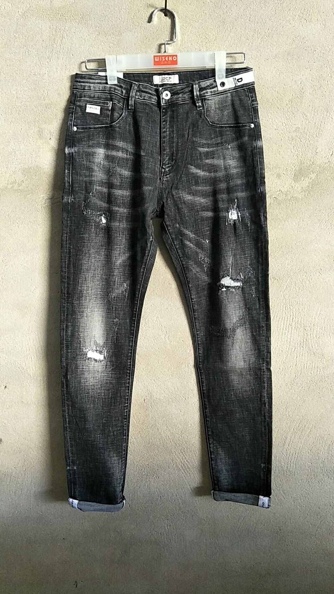 W32518023零度潮派男牛仔长裤HH