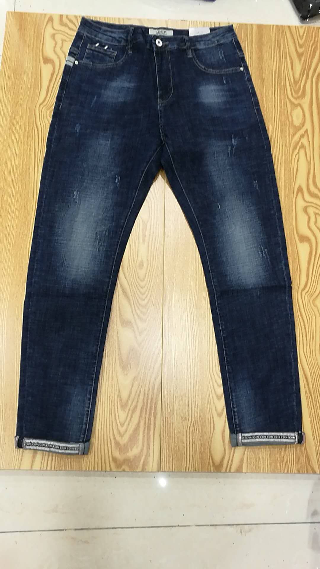 W32518020零度潮派男牛仔长裤HH
