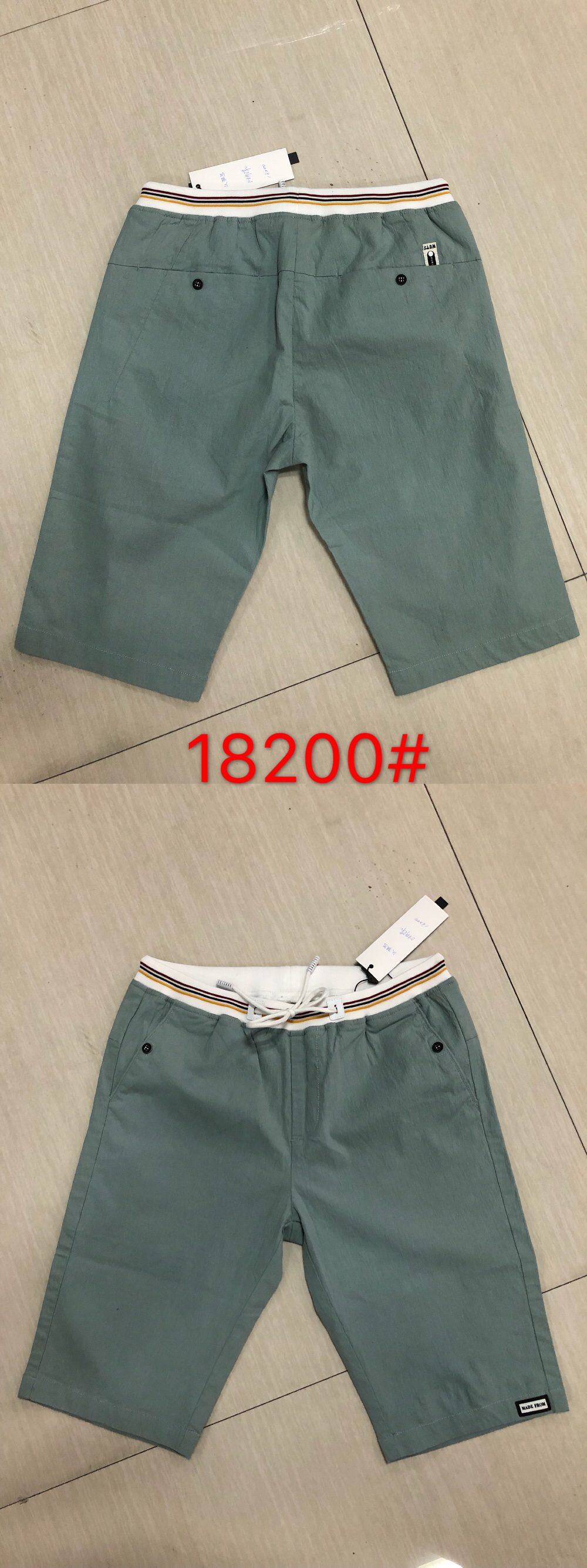 W806018200火狐鸟男七分裤MD
