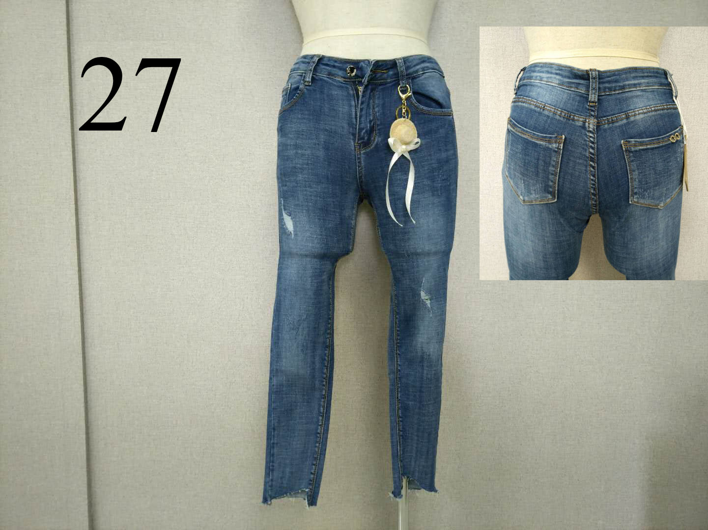 W00228662追潮女牛仔九分裤HH