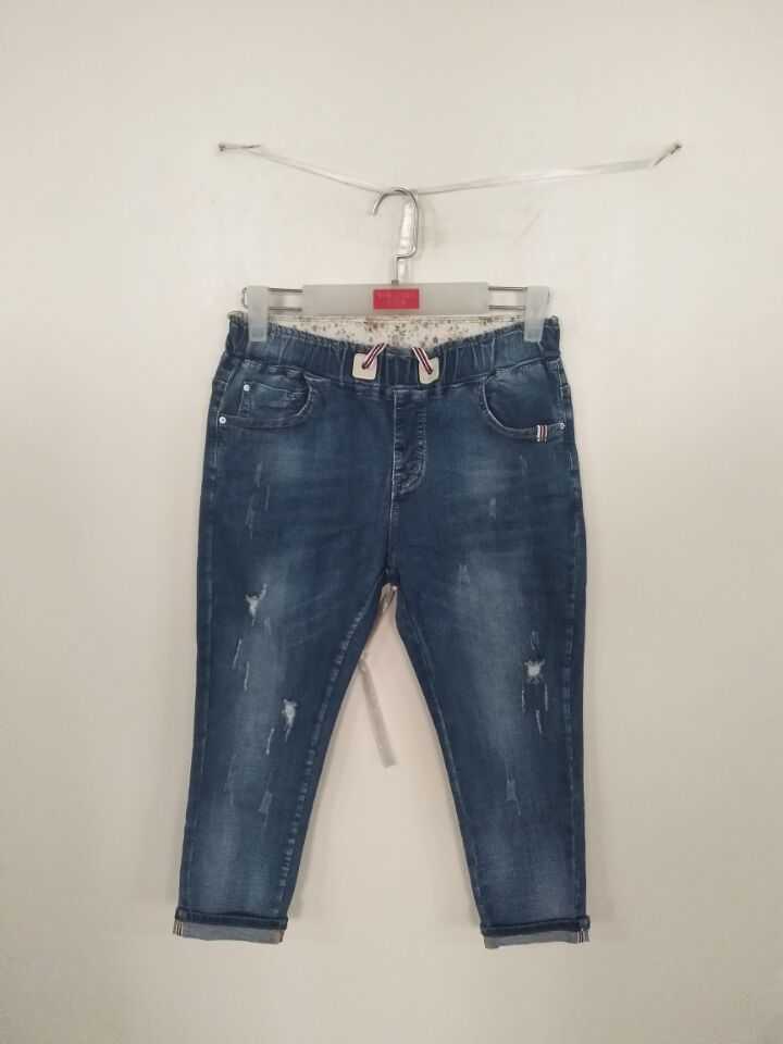 W604523820伊甸牛女牛仔七分裤MD
