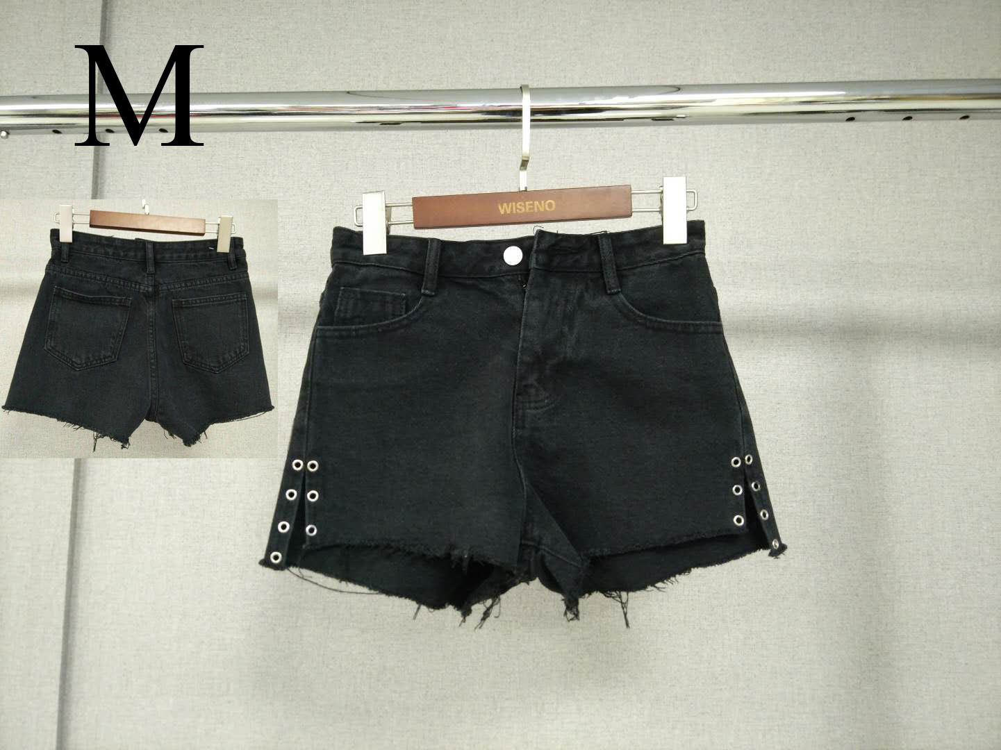 W33488212女王女牛仔三分裤MD