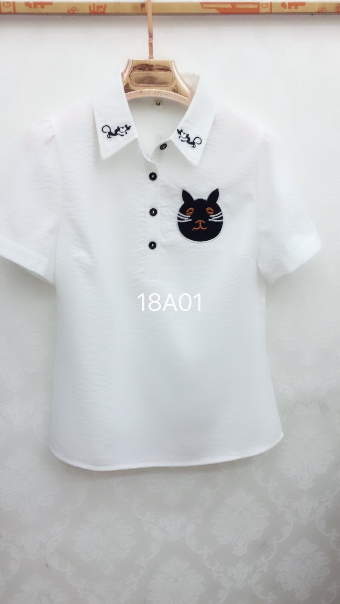 W905218A01红燕情女短袖衬衫HH