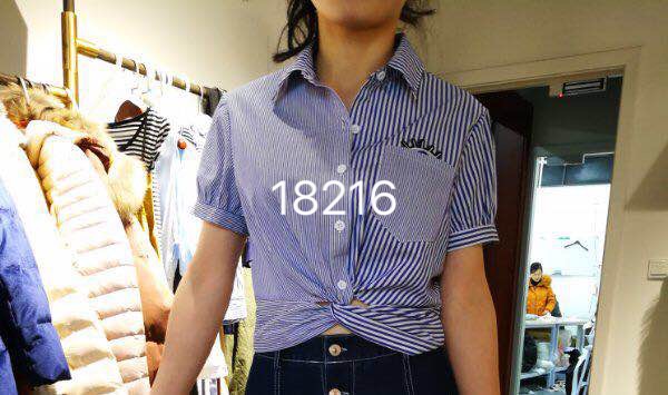 W905518216邦妮娜女短袖衬衫MD
