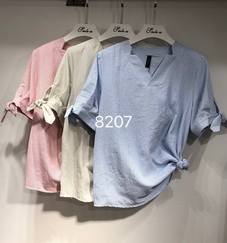 W08588207笑希希女短袖衬衫MD