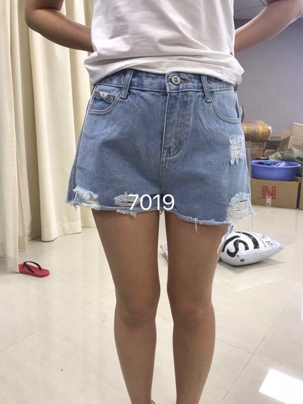 W34897019恒利女牛仔三分裤MD
