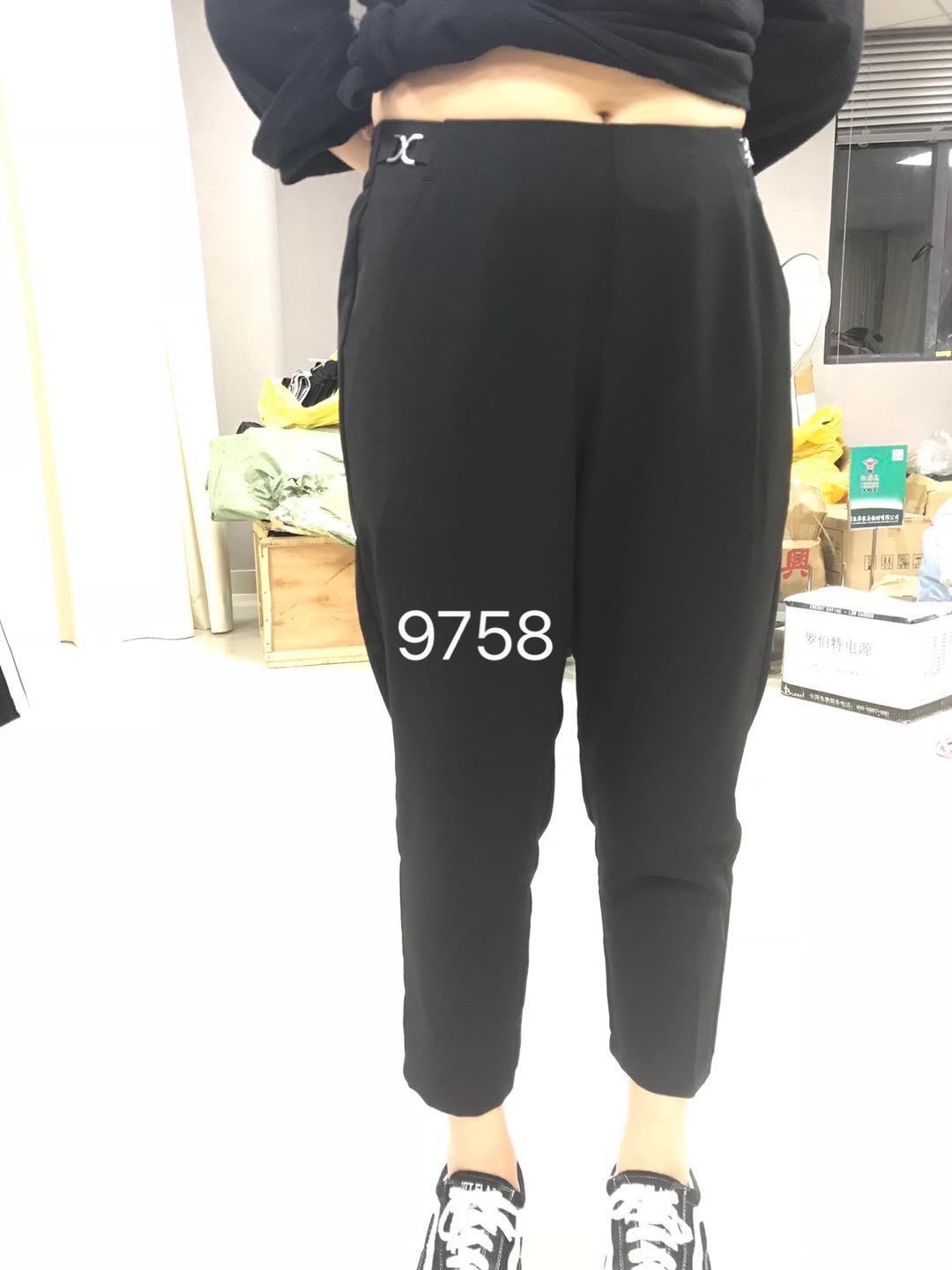 W34619758展明女休闲九分裤MD