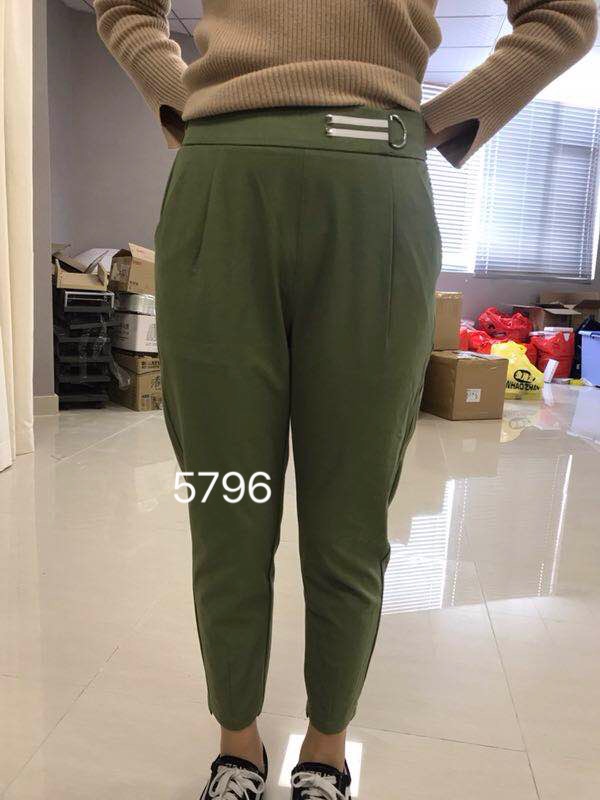 W62035796萨尔琪女休闲九分裤MD