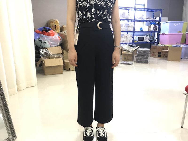 W33528992晶晶鱼2店女休闲八分裤HH