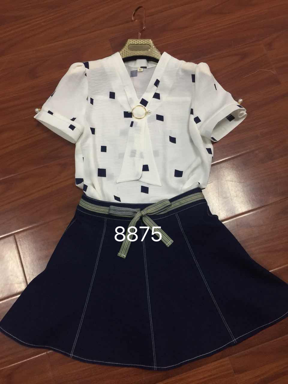 W90508875悦兮韩姿女短袖衬衫HH
