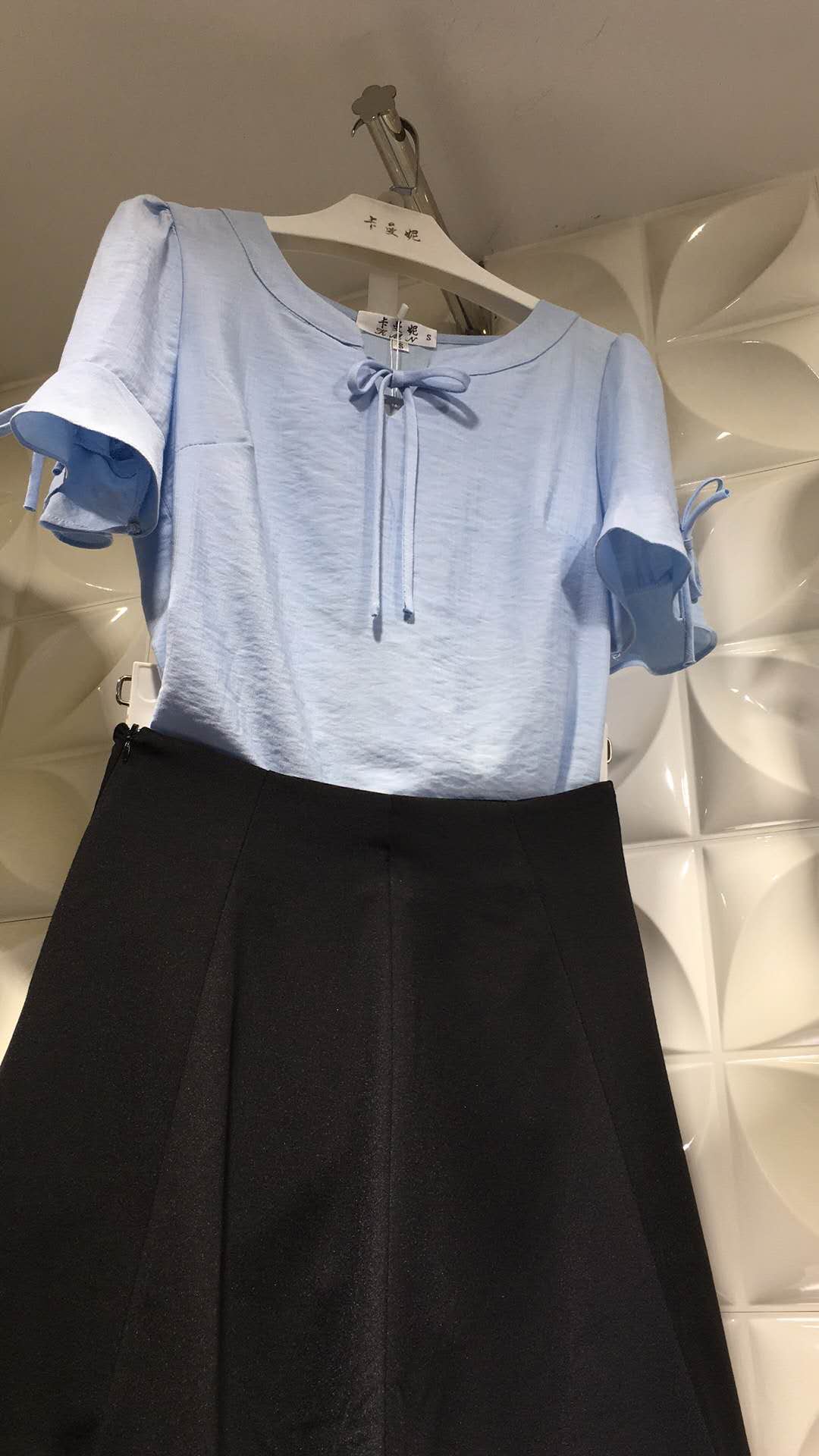 W34032031晶晶鱼3店女短袖衬衫MD