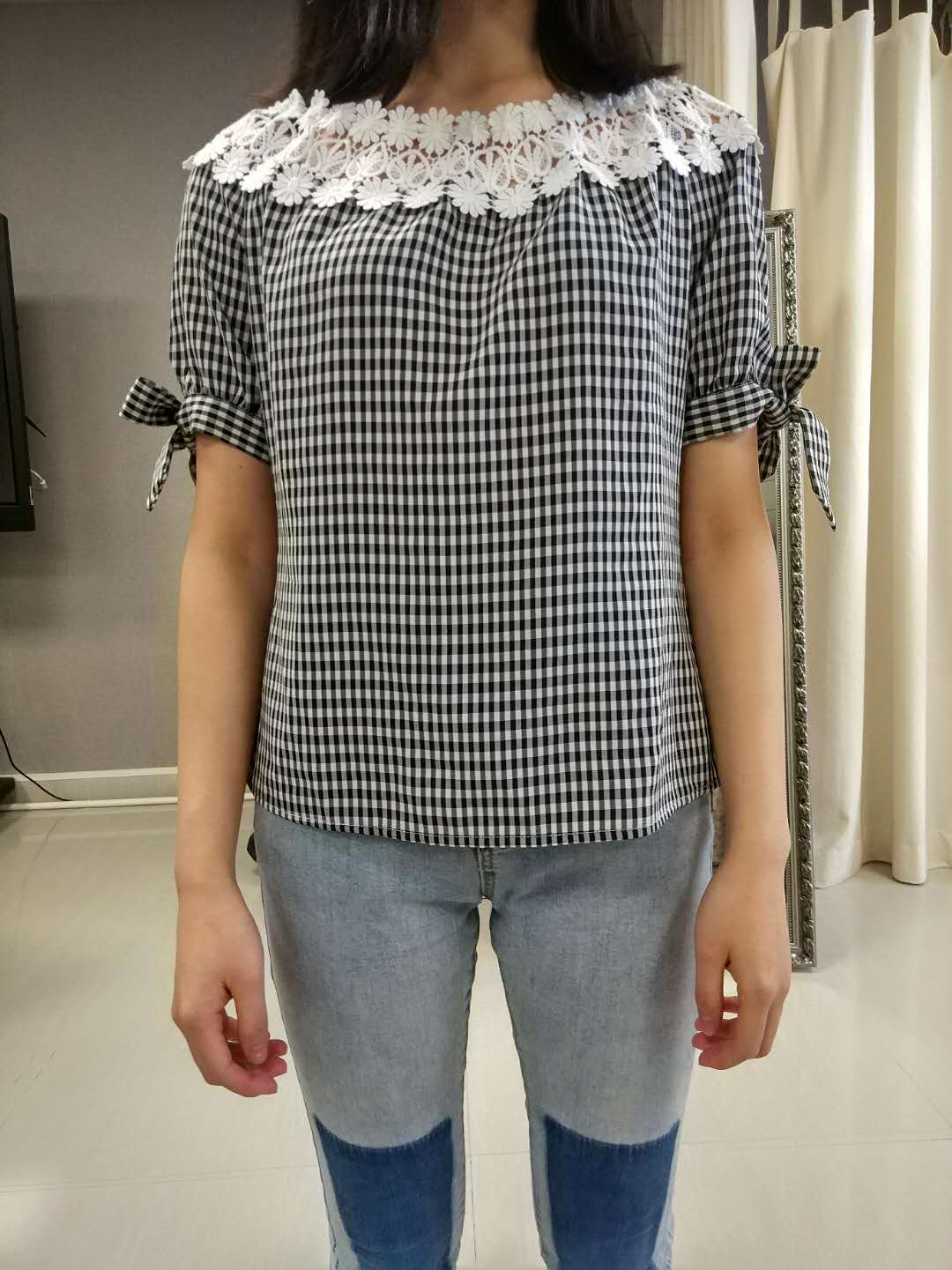 W335319560晶晶鱼1店女短袖衬衫HH