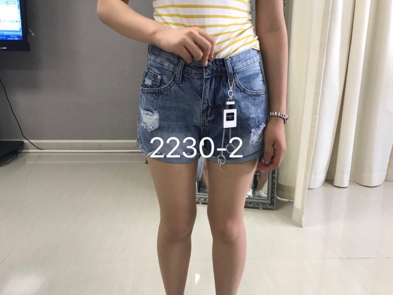 W31582230-2舒馨靓女牛仔三分裤HH