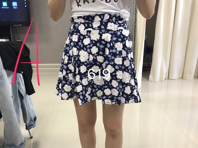 W6824619酷裤行女半身裙(大碎花)MD
