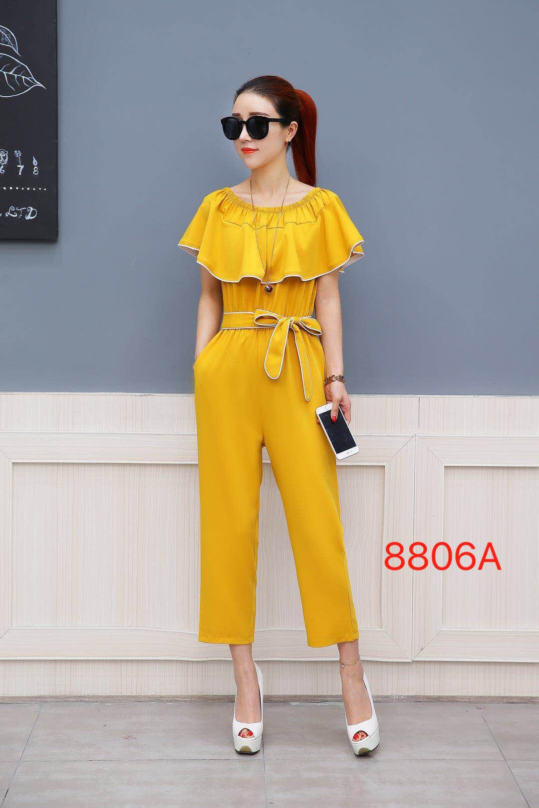 W33528806A晶晶鱼2店女八分裤连体套装MD