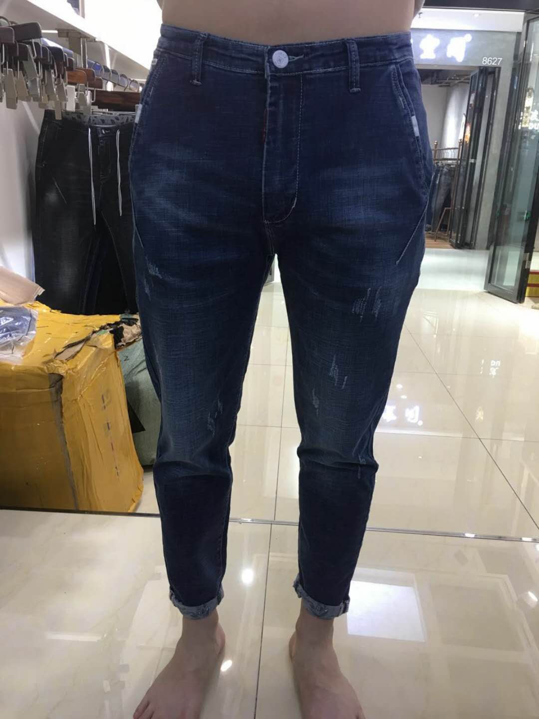 W05522773达仕琦男牛仔九分裤MD