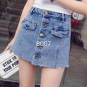 W32748007力涵女牛仔三分裤HH
