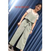 W905518181邦妮娜女休闲八分裤套装MD     