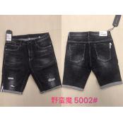 W05005002野蛮魔男牛仔中裤HH