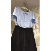 W34032031晶晶鱼3店女短袖衬衫MD