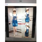 W335218021晶晶鱼2店女背带裙HH