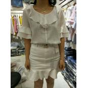 W67541790衣布社女短袖衬衫MD