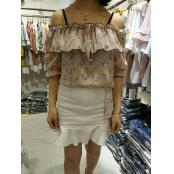 W67541772衣布社女短袖衬衫MD