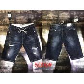 W05005016野蛮魔男牛仔中裤HH