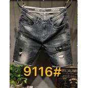 W31989116酷道狼男牛仔五分裤HH