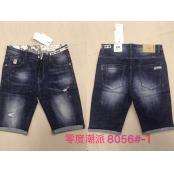 W32518056-1零度潮派男牛仔中裤HH                   