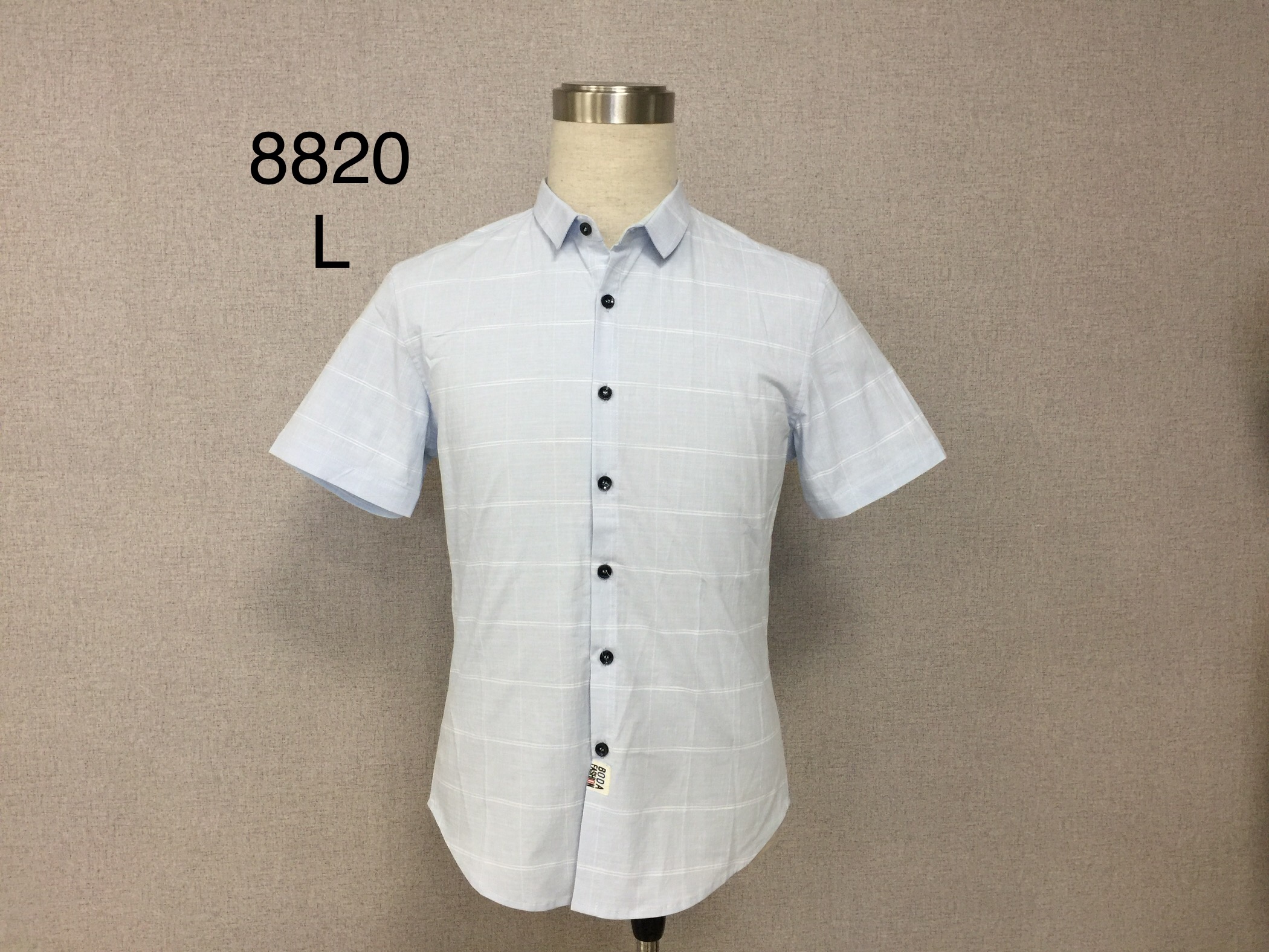 W13828820百狮奴男靓仔短袖衬衫HH