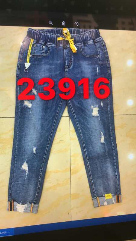 W604523916伊甸牛女牛仔八分裤MD