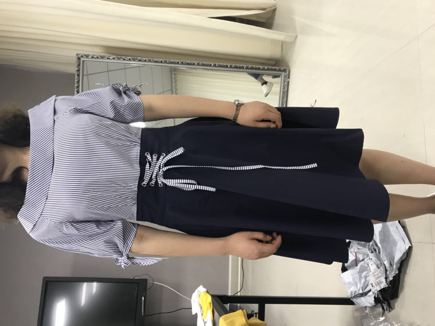 W34603308博越女连衣裙MD$添姿3308ZTH      
