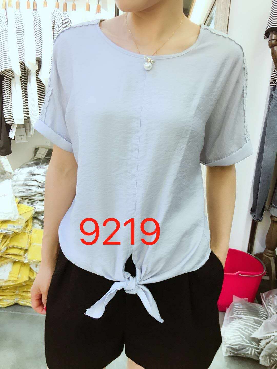 W63069219戴美若吉女短袖衬衫HH