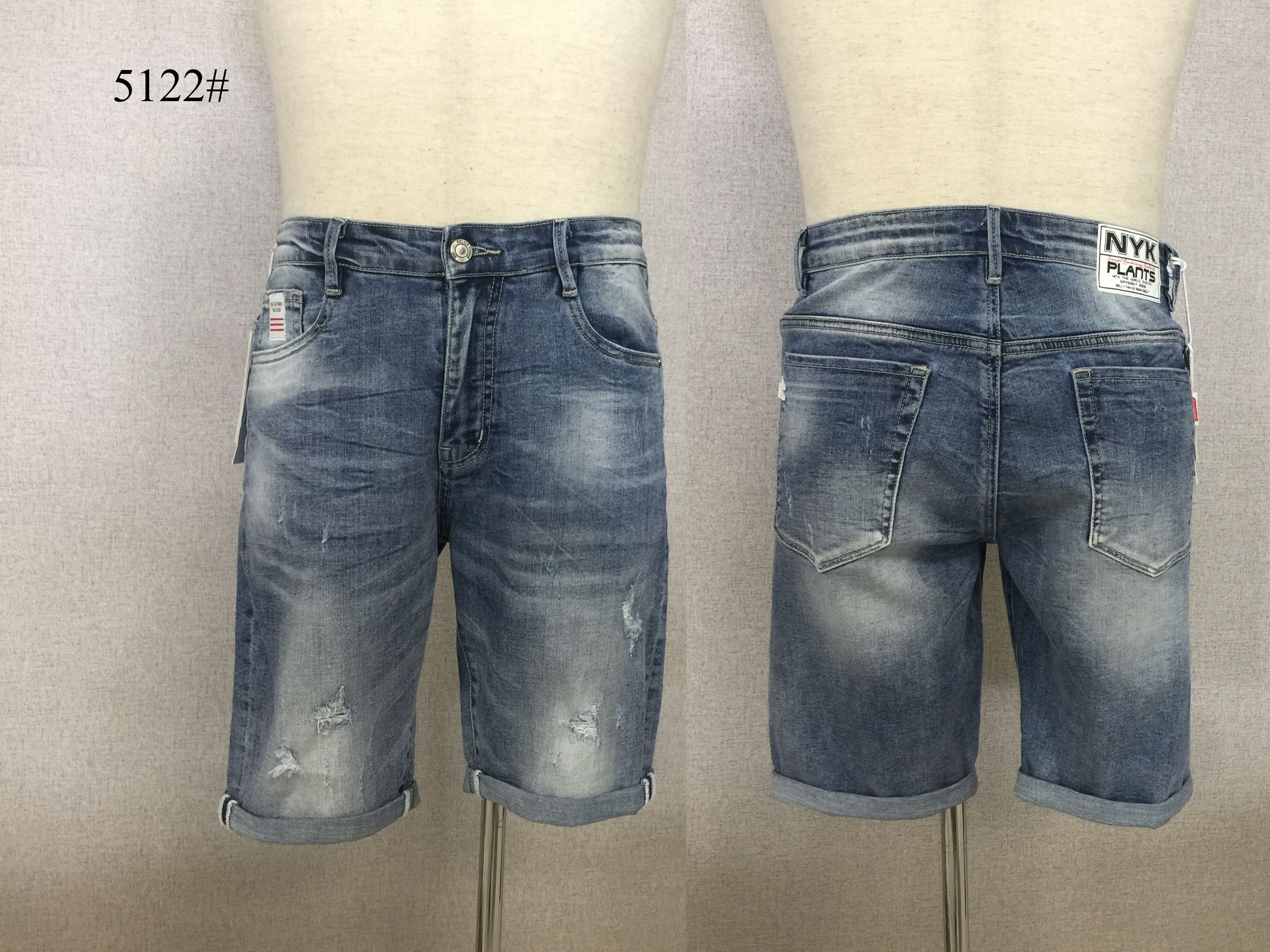 W31985122 酷道狼男牛仔中裤HH     