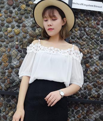 W32836976沃草优品女短袖衬衫MD
