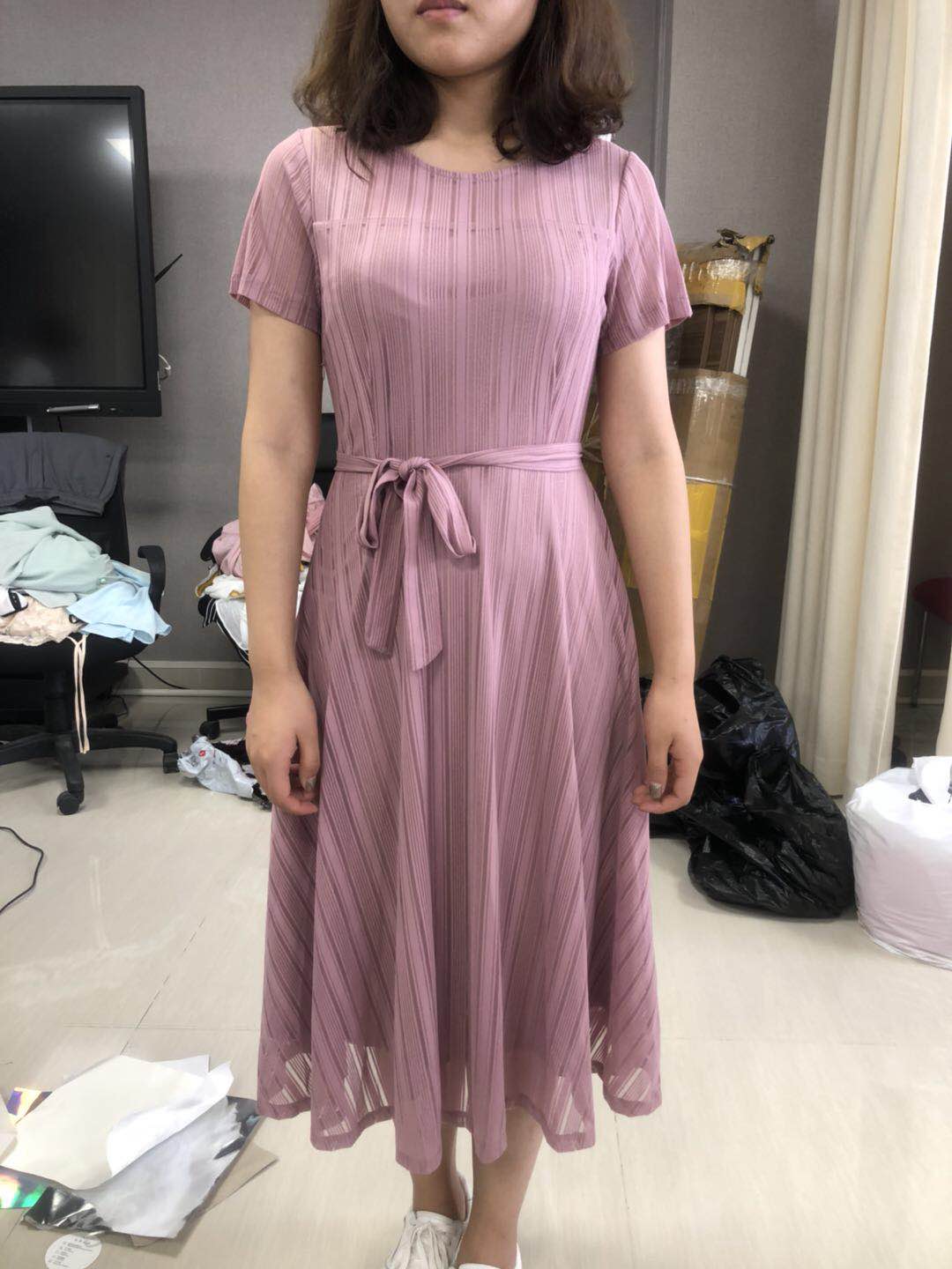 W34038082 晶晶鱼3店女连衣裙MD     