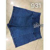 W6310931蓝色金典女牛仔三分裤MD