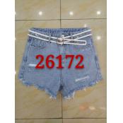 W604526172伊甸牛女牛仔三分裤MD