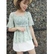 W32832021沃草优品女短袖衬衫MD