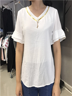 W35445231 盛柏女短袖衬衫MD     