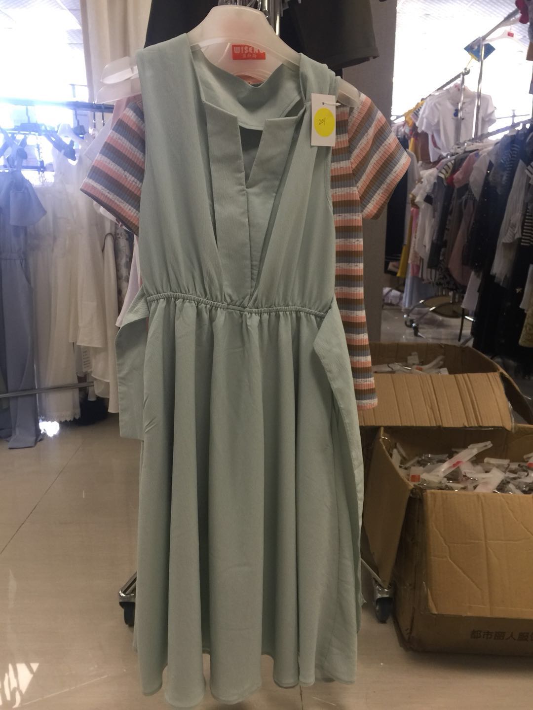 W99992880 外购打版女夏连衣裙