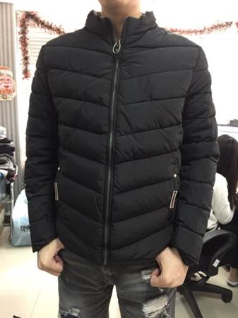 W999971116 外购快鱼男棉袄样板    