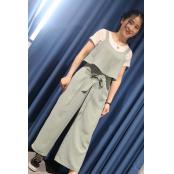 W905518181邦妮娜女休闲八分裤套装MD     